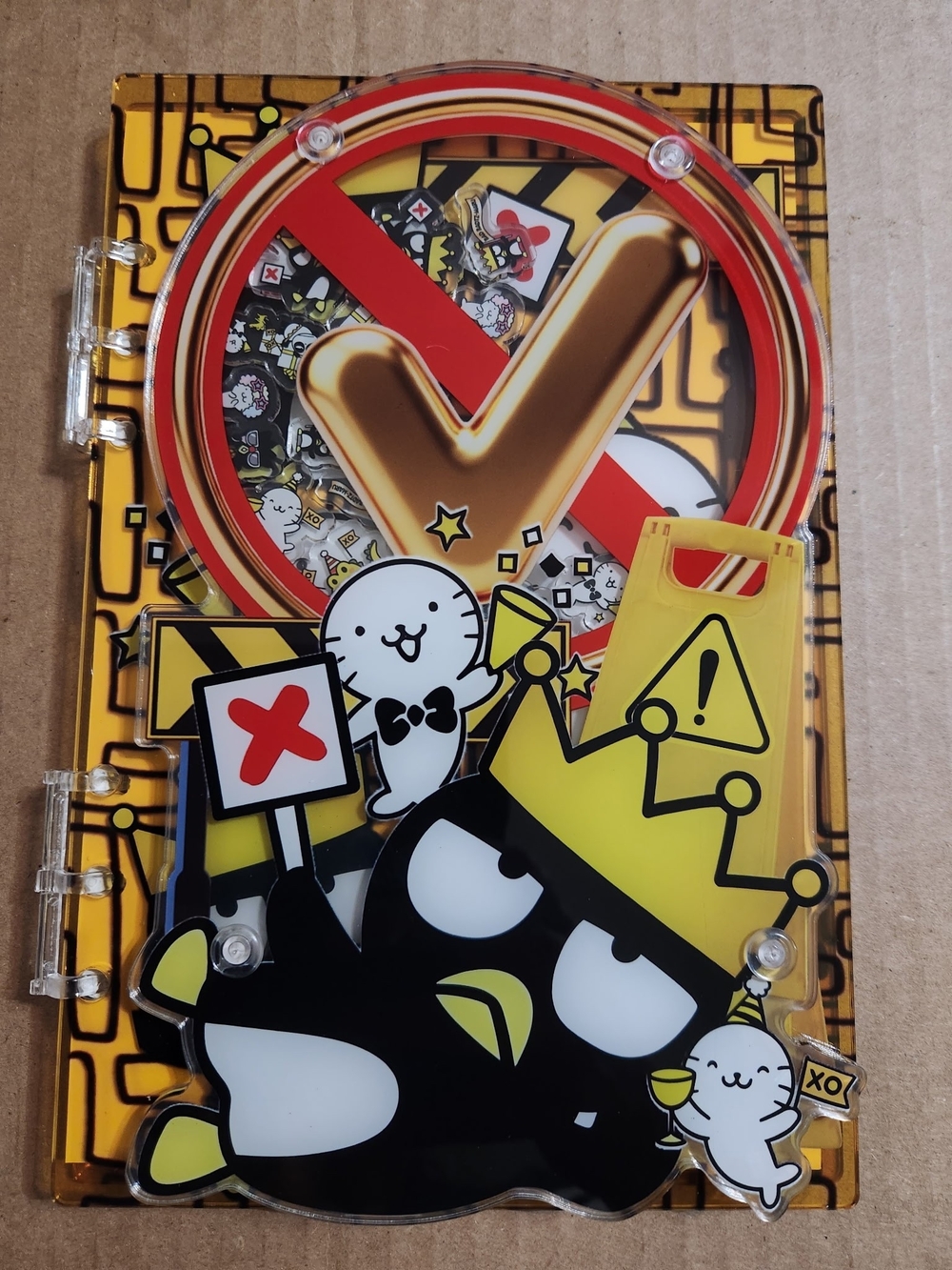 Badtz-Maru A5 Acrylic Shaker Notebook